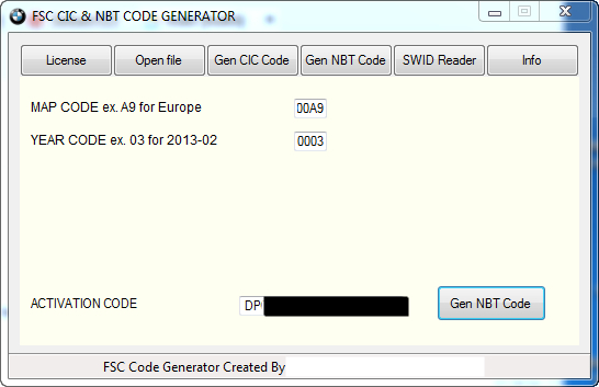 Bmw ibac code generator download